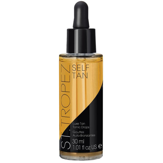 St Tropez Luxe Face Tan Tonic Tanning Drops 30ml - Natural Glow Booster