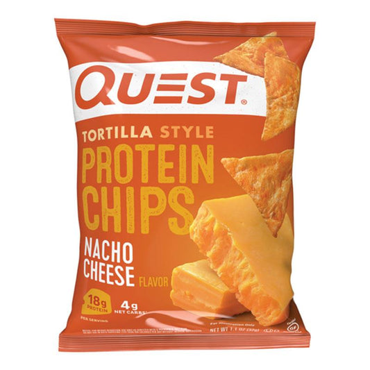 Quest Tortilla Protein Chips - Nacho Cheese Flavor (32g)