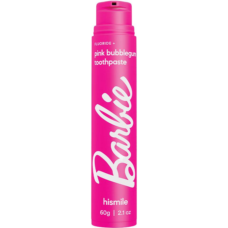 Hismile Toothpaste Barbie Pink Bubblegum 60g - Fun Flavor for Bright S ...