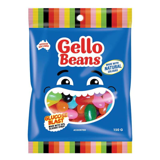 Gello Beans Assorted 150g - Flavorful Fun for Everyone