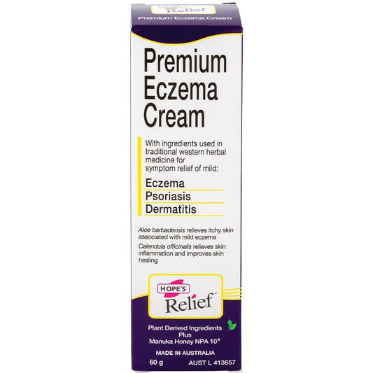 Hope's Relief Premium Eczema Cream 60g - Natural Itch Relief-Auzzi Store