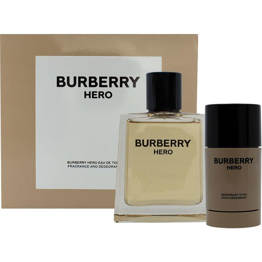 Burberry Hero Eau de Toilette & Deodorant Stick 100ml - 2 Piece Set-Auzzi Store