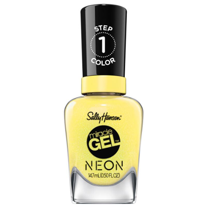 Sally Hansen Miracle Gel Neon Nail Polish Sun Shine On 14.7ml