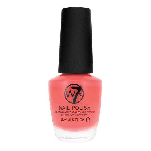 W7 Nail Polish 136A Dawn Rose - Red - Auzzistore