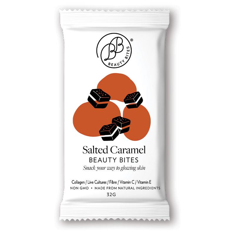 Krumbled Beauty Bites Salted Caramel 32g - Sweet Treat for Skin & Gut Health