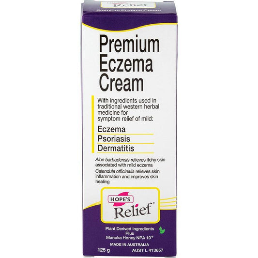 Hope's Relief Premium Eczema Cream - 125g