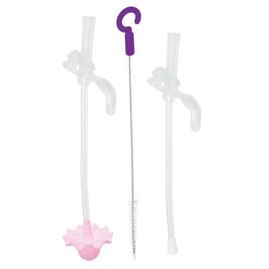 b.box Sippy Cup Replacement Straw - Disney Princess - 2 Straws & Cleaner - Auzzi Store