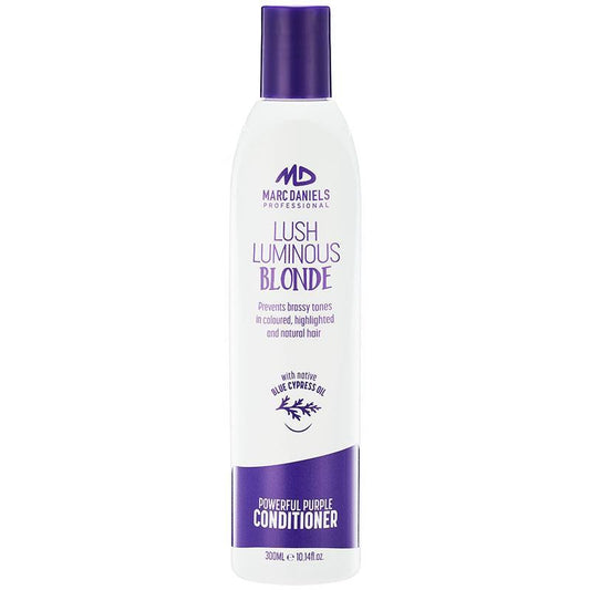 Marc Daniels Lush Luminous Blonde Powerful Purple Conditioner 300ml - Brighten Your Blonde - Auzzi Store