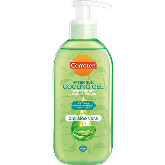 Carroten Aloe Vera After Sun Cooling Gel 200ml - Soothing Skin Relief