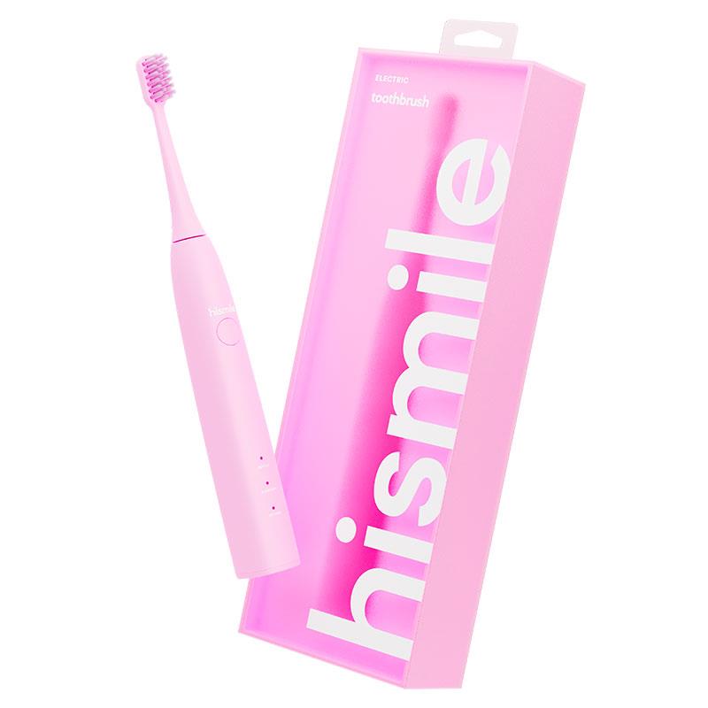 Hismile Pink Electric Toothbrush - Advanced Cleaning Technology