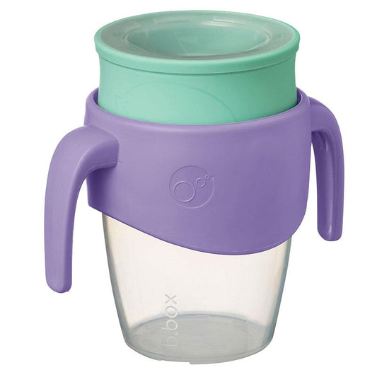 B.Box 360 Cup Lilac Pop 250ml - Versatile Drinking Solution