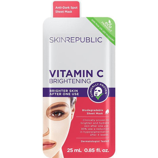 Skin Republic Brightening Vitamin C Face Mask - 25ml-Auzzi Store