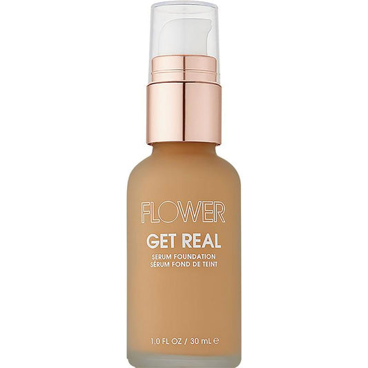 Flower Get Real Serum Foundation Tawny - Auzzistore