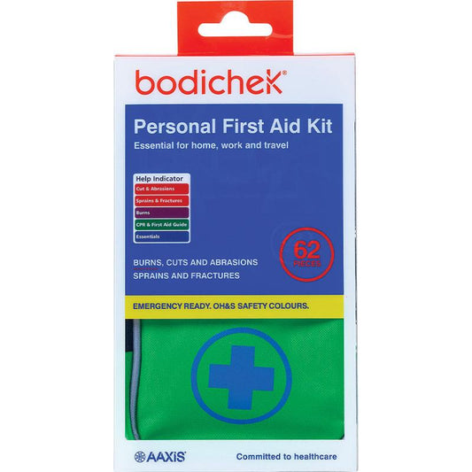 Bodichek First Aid Kit - 62 Pieces for Minor Wounds - Auzzi Store