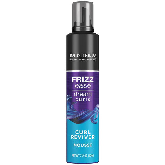 John Frieda Frizz Ease Curl Reviver Styling Mousse 210g - Define and Revive Your Curls-Auzzi Store