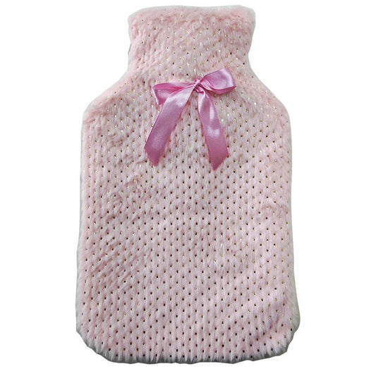 McGloins Knitted Sparkles Hot Water Bottle Cover