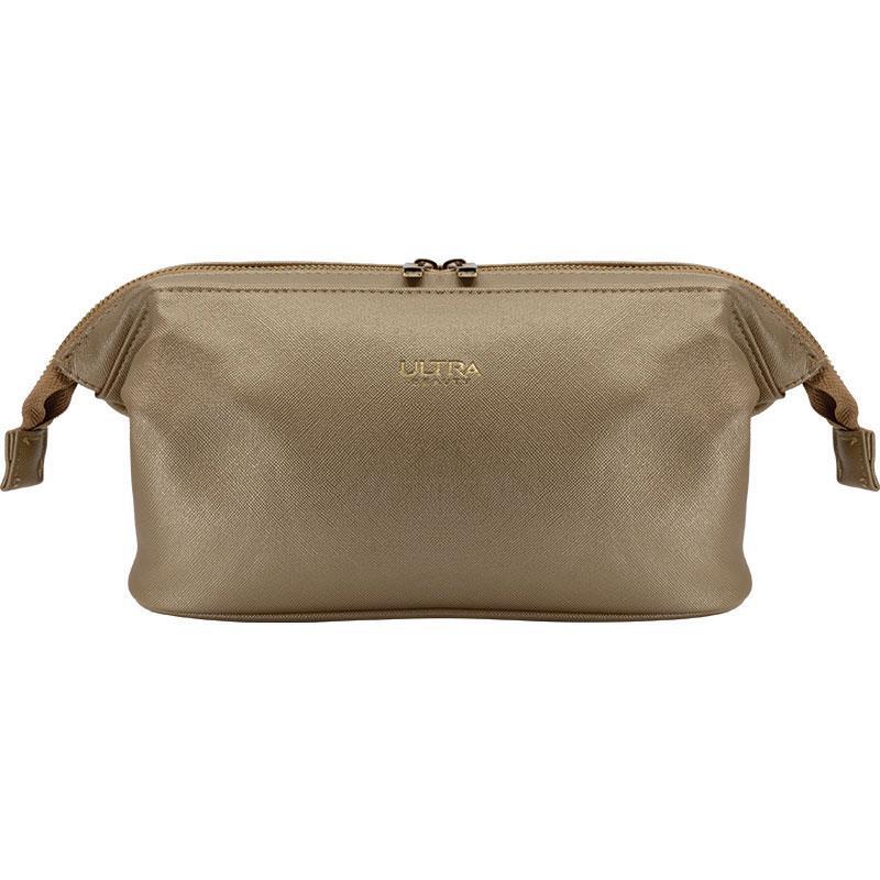 Versatile Gold Cosmetic Pouch by Ultra Beauty