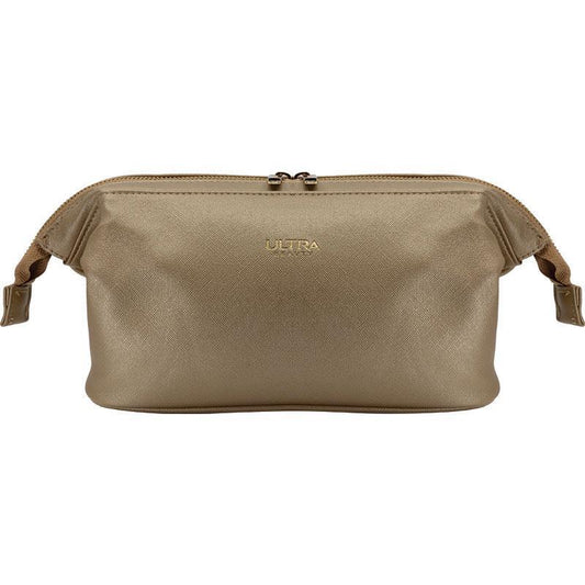 Versatile Gold Cosmetic Pouch by Ultra Beauty