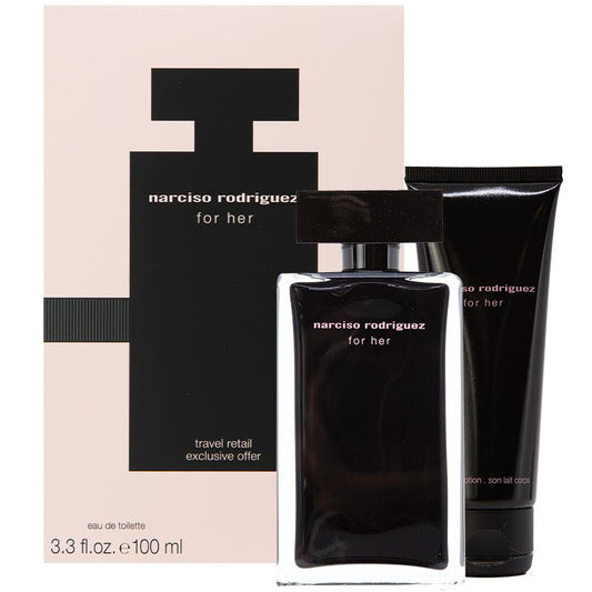 Narciso Rodriguez for Her Eau de Toilette 100ml 2 Piece Set - Auzzistore