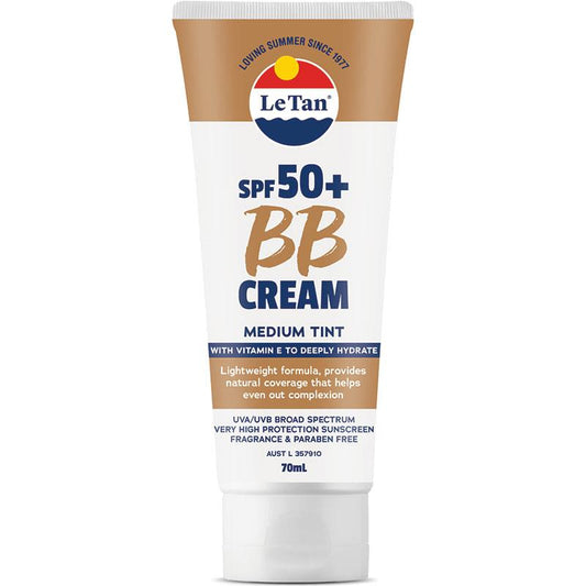 Le Tan SPF 50+ BB Tinted Medium Sunscreen - 70ml