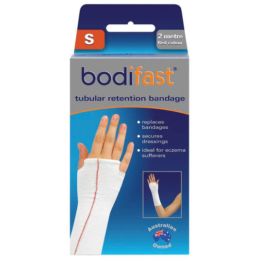 Bodifast Tubular Retention Bandage - 3.5cm x 2m - Red - Auzzi Store