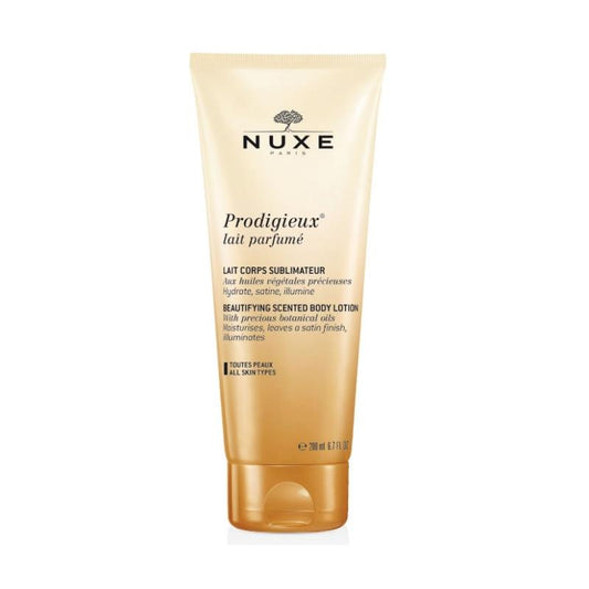 Nuxe Prodigieux Body Lotion 200ml - Moisturizing & Illuminating Body Care