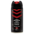 Umbro Power 150ml Deodorant Spray for Men