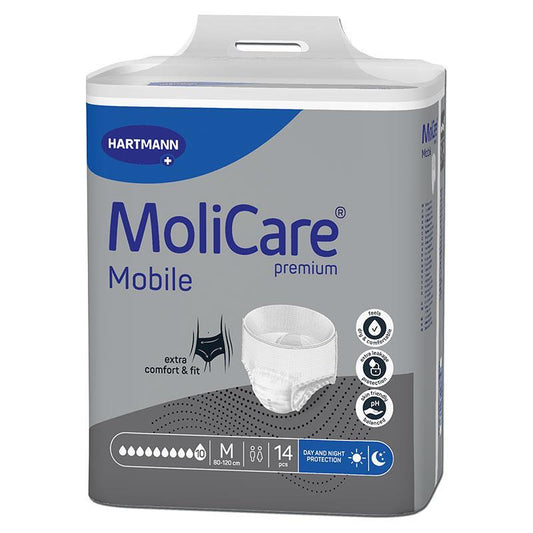 Molicare Premium Mobile Adult Incontinence Pants Medium 14 Pack - Auzzistore