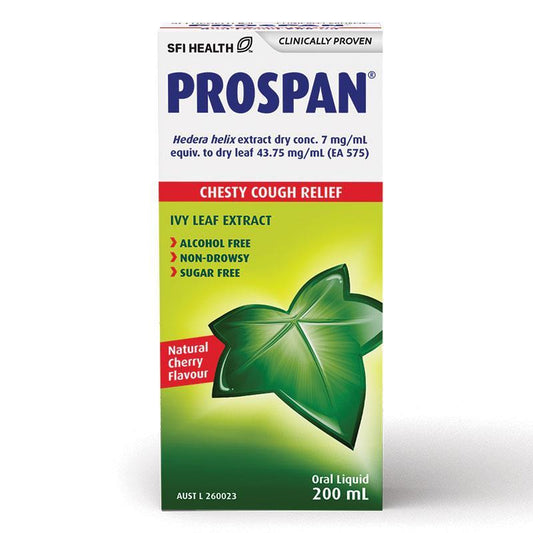Prospan Chesty Cough (Ivy Leaf) 200ml - Natural Relief for the Whole Family-Auzzi Store