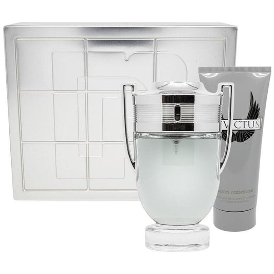 Paco Rabanne Rabanne Invictus Eau de Toilette 100ml 2 Piece Set - Auzzistore