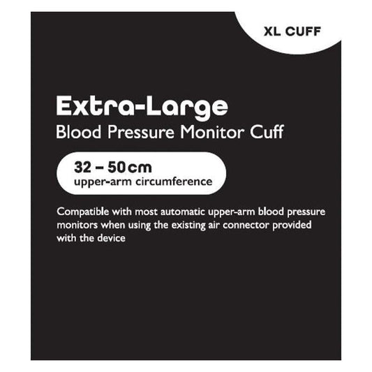 Extra Large Blood Pressure Cuff (32-50cm) - Compatible with Most Monitors