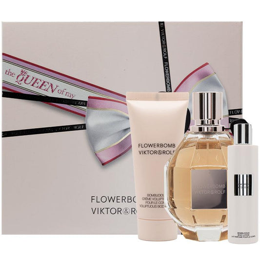 Viktor & Rolf Flowerbomb Eau de Parfum 100ml 3 Piece Set