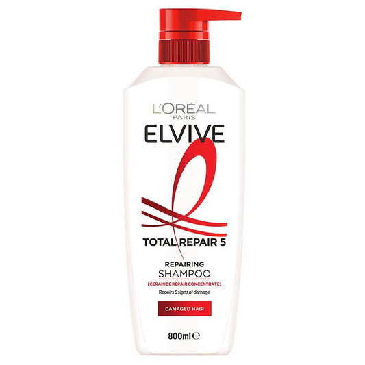 L'Oreal Elvive Total Repair S Shampoo 800ml - Ultimate Repair for Damaged Hair