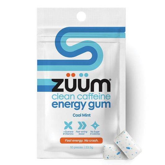 Zuum Energy Chewing Gum 10 Pieces - Sugar-Free Energy Boost - Auzzistore