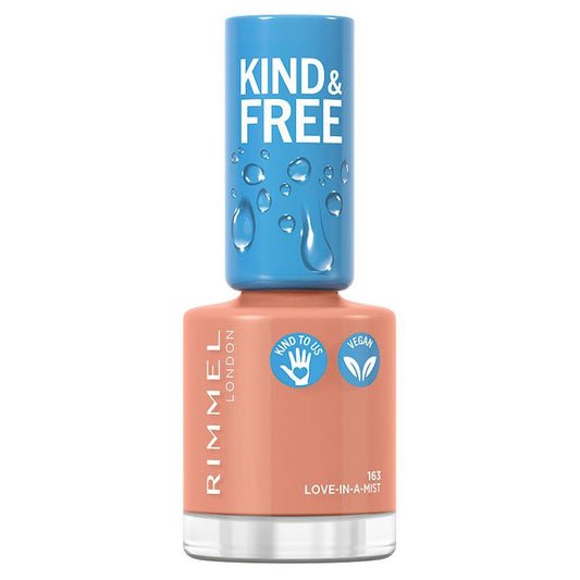 Rimmel Kind & Free Nail Polish 163 Love-In-A-Mist - Auzzistore