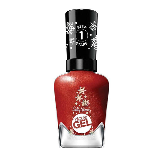 Sally Hansen Miracle Gel Nail Polish Once Upon A Holiday Collection Jolly Holly 14.7ml