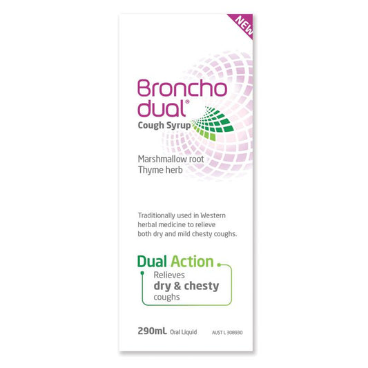 Bronchodual Cough Relief Syrup 290ml - Natural Herbal Formula - Auzzi Store