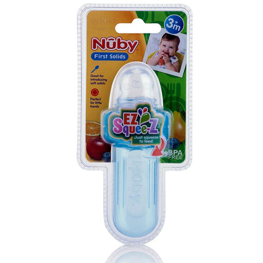 Nuby First Solids Mini Squeeze Feeder - Perfect for Introducing Solids - Auzzi Store