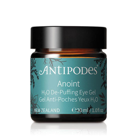 Antipodes Anoint H2O De-Puffing Eye Gel 30ml - Hydrating & Soothing