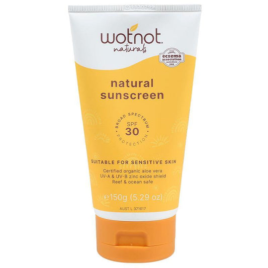 Wotnot SPF 30 Natural Zinc Sunscreen 150g-Auzzi Store