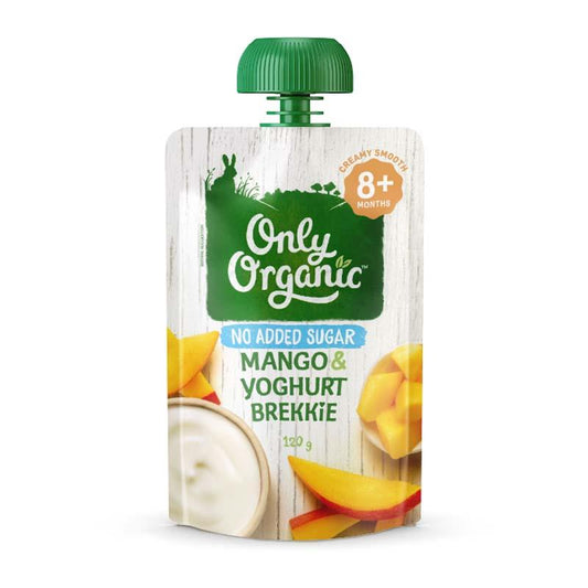 Only Organic Mango Yoghurt Brekkie 120g - A Tropical Breakfast Treat-Auzzi Store