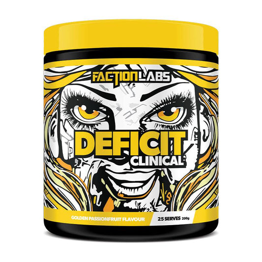 Faction Labs Deficit Clinical Thermogenic - Golden Passionfruit 200g