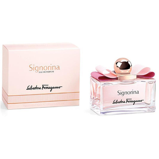 Salvatore Ferragamo Signorina Eau de Parfum 100ml - Elegant Floral Fragrance-Auzzi Store