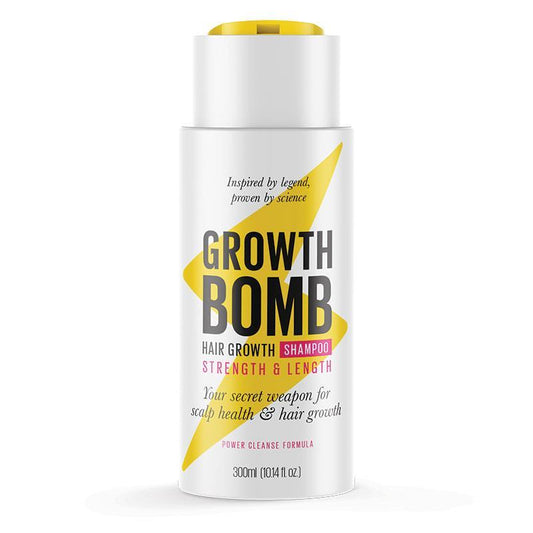 Growth Bomb Shampoo 300ml - Energizing Hair Cleanser