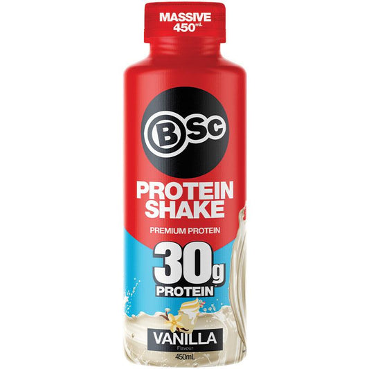 BSc RTD Protein Shake Vanilla - 450ml-Auzzi Store