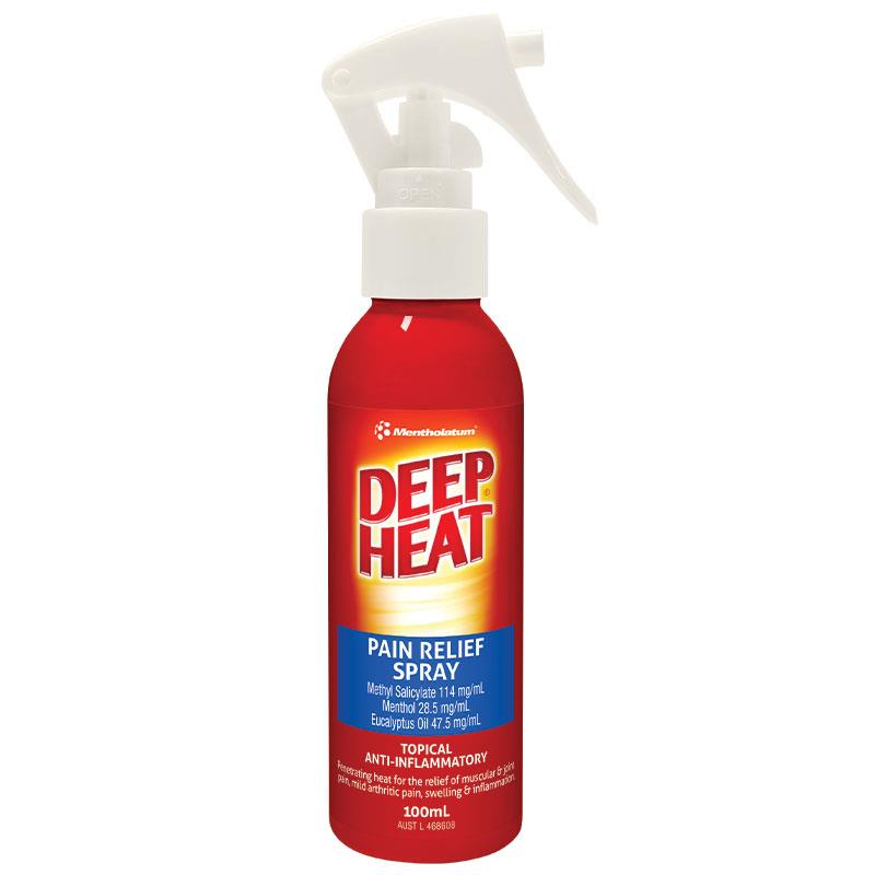 Deep Heat Original Pain Relief Spray 100ml - Fast & Targeted Relief-Auzzi Store