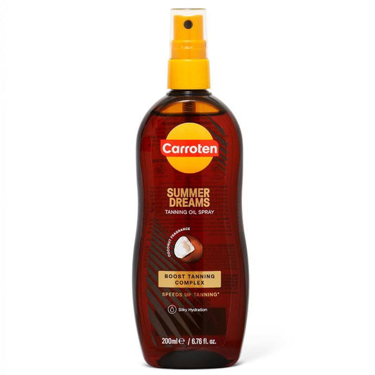 Carroten Summer Dreams Intensive Tanning Oil - 200ml Spray - Auzzistore