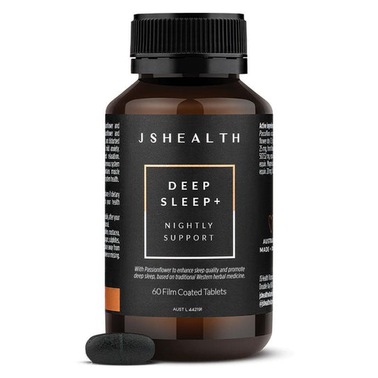 JSHealth Vitamins Deep Sleep - 60 Tablets for Restful Nights - Auzzistore