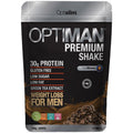 Optislim Optiman Premium Shake Coffee 784g - Energizing Meal Replacement