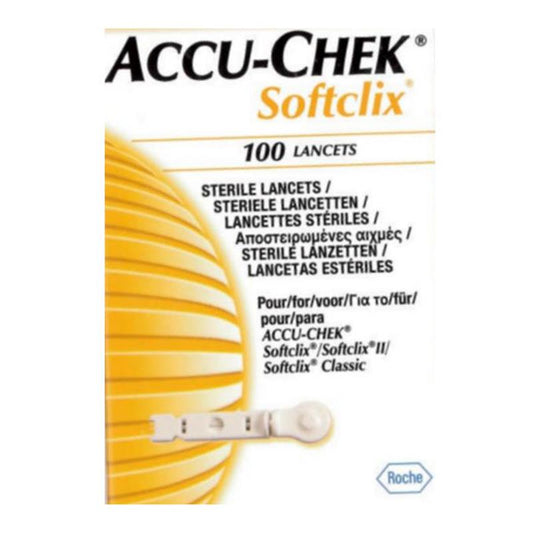 Accu-Chek Softclix Lancets - 100 Pack for Diabetes Management-Auzzi Store